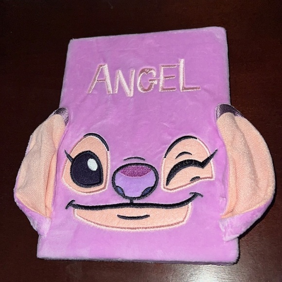 Angel notebook pink Disney stitch angel notebook new soft pink cute soft - Picture 2 of 11